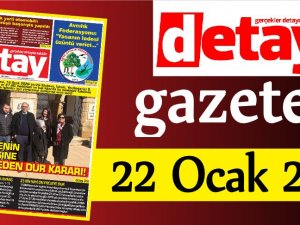 Detay Gazetes 22 Ocak 2020