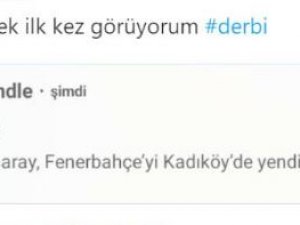 Tarihi derbi sonrası sosyal medyada yer yerinden oynadı!