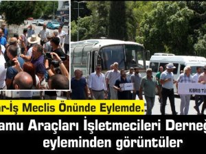 Kar-İş Meclis Önünde Eylemde...Eylemden görüntüler