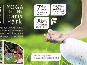 Girne’de parklarda yoga