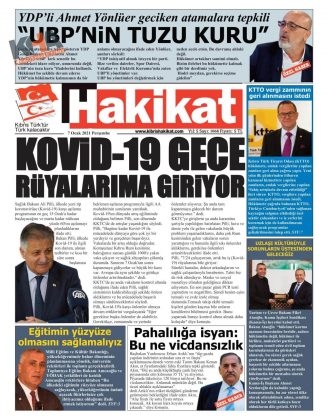 KKTC Gazeteleri Bugün Ne Yazdı? (7 Ocak 2020 Perşembe) galerisi resim 5