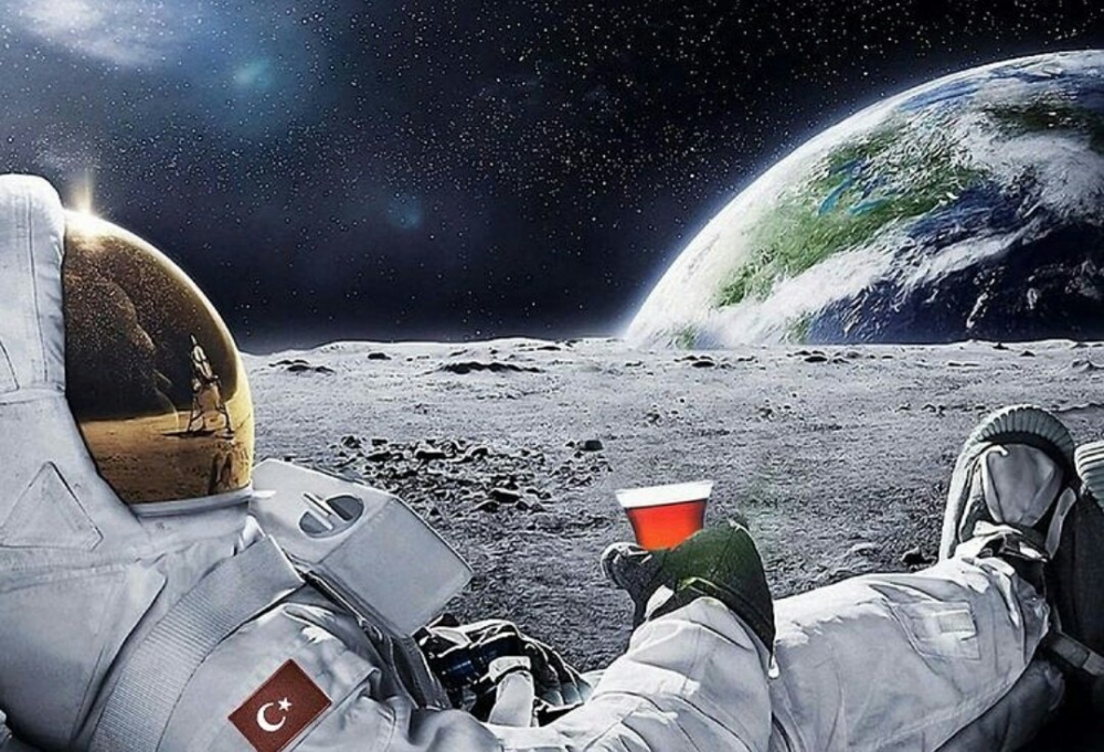 Ay'a gidecek Türk astronot haberi sosyal medyada galerisi resim 9