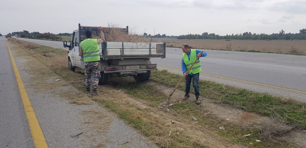 KKTC Karayollarında bakım onarım seferberliği başlatıldı galerisi resim 4