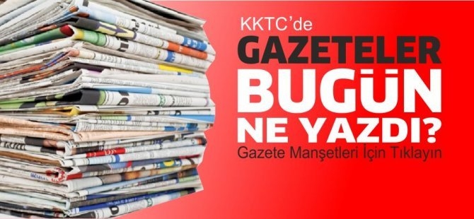 KKTC'de Gazeteler Bugün Ne Manşet Attı? (22 Mart 2021) galerisi resim 1