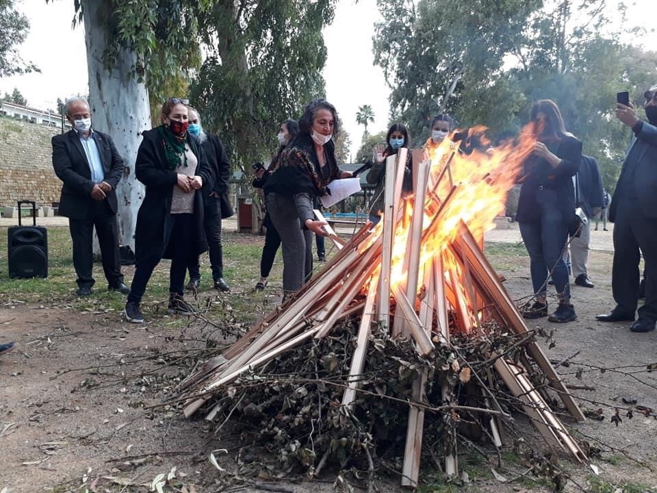 Lefkoşa'da Newroz ateşi yandı galerisi resim 4