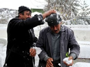 Türkiye'den kar manzaraları