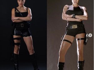 Rus Angelina Jolie ''Tomb Raider'' oldu