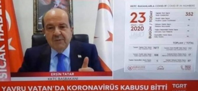 Tatar: Güney Kıbrıs kötü durumda. Bizim için esas olan Türkiye Cumhuriyeti’dir.