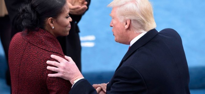 Trump'tan Michelle Obama'ya yanıt: Eşin sayesinde Beyaz Saray'dayım