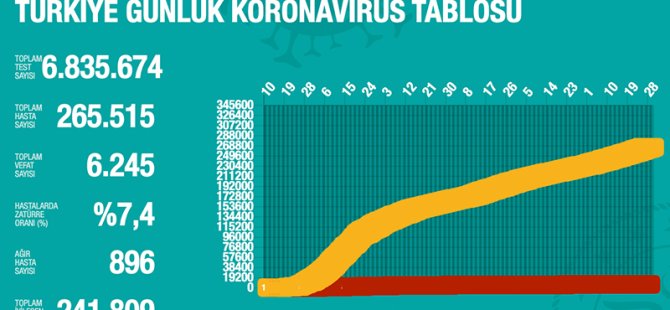 Türkiye'de Koronavirüs | 36 kişi daha hayatını kaybetti, 1517 yeni tanı kondu