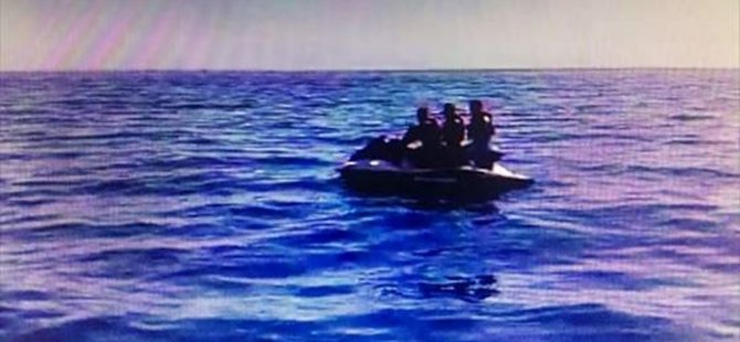 ‘FETÖ’ zanlısı üç eski asker, jet ski ile Sakız Adası’na kaçmaya çalışırken yakalandı