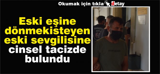 Zorla öpüp okşamak suretiyle cinsel tacizde bulunmuştu