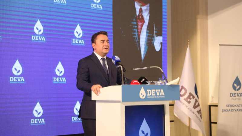 Ali Babacan: "İktidar partisi ve küçük ortağı tek tip insan istiyor, artık yeter!"