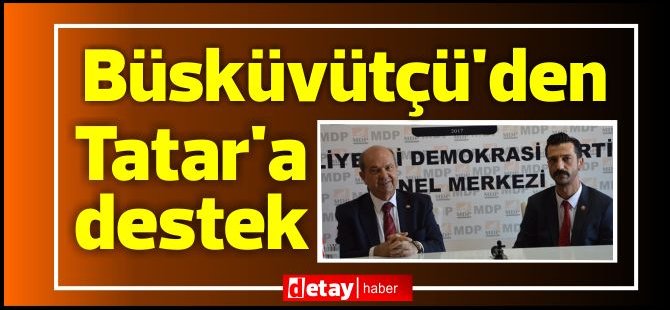 Büsküvütçü'den Tatar'a destek