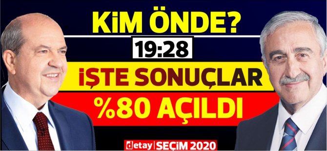 Sandıkların %80'i açıldı...Aradaki fark 550 oydan az