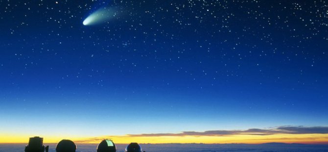 Hawaii semalarında süzülen UFO'nun gerçekte ne olduğunu açıklandı