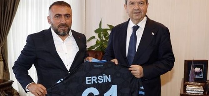 Cumhurbaşkanı Tatar, Trabzonspor Askf heyetini kabul etti