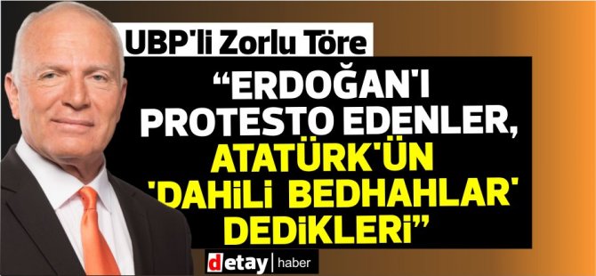 Zorlu Töre:Bunlar bizden değillerdir