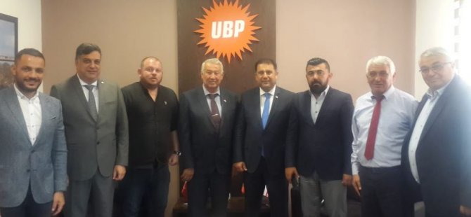 UBP’li Belediye Başkanları’ndan Saner’e destek