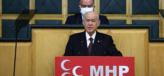 Bahçeli: "Kıbrıs'ta iki kesimli egemen devlet yapılanması artık bir mecburiyettir"