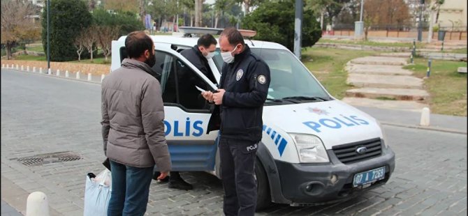 Türkiye'de Sokağa çıkma kısıtlamasını ihlal eden kişi: 'Yasaktan haberim var ama gidecek yerim yok'