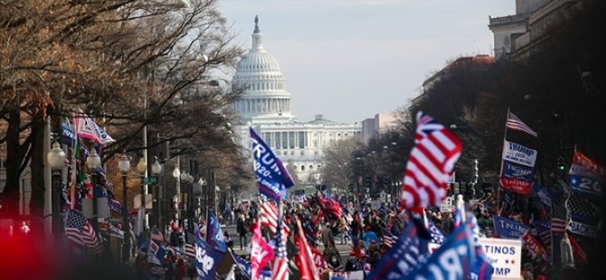 Trump Destekçileri Seçim Protestoları İçin Başkent Washıngton'da Toplandı