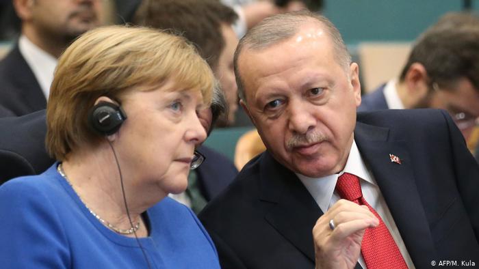 Merkel ile Erdoğan görüştü