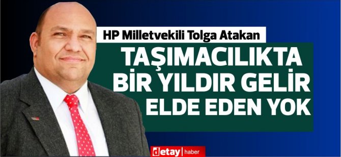 HP Milletvekili Tolga Atakan: Herhangi bir hibe kalemi telaffuz dahi edilemiyor