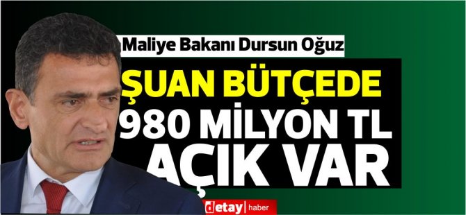 Bakan Oğuz, bütçe açığını daraltma yönünde politika izleyeceklerini söyledi