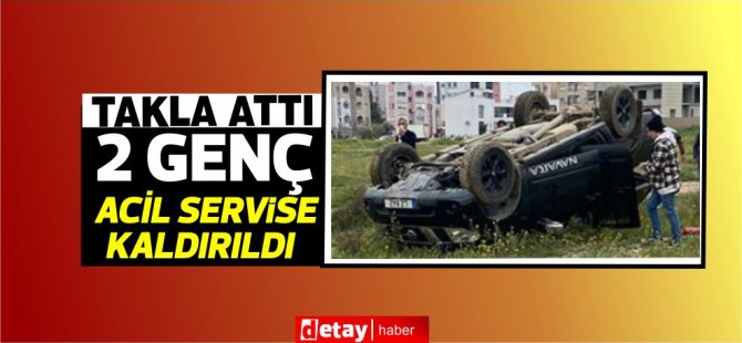 20 yaşındaki 2 genç Acil Servis'te tedavi altında