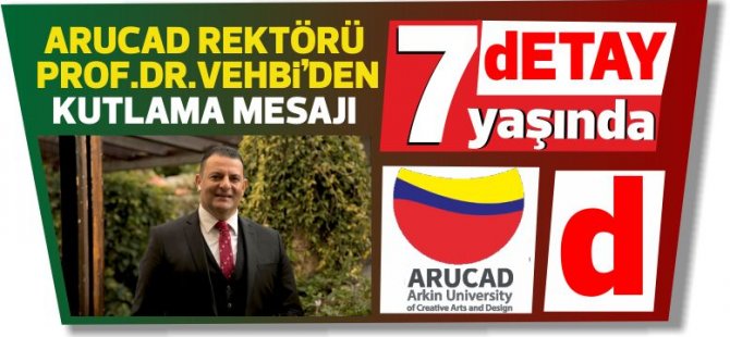 Prof.Dr.Asım Vehbi'den dETAY'a kutlama mesajı