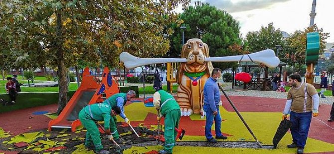 “Çocuk parkında PKK renkleri kullanıldığı” gerekçesiyle 7,5 yıla kadar hapis cezası talep edildi