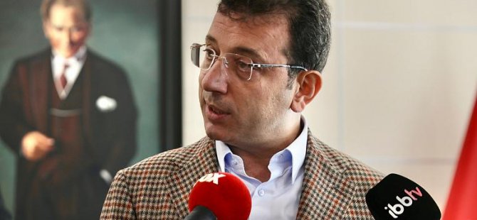 İmamoğlu: 6 milyon oy almış partiye terörist gözüyle bakarsanız ben bunun karşısındayım