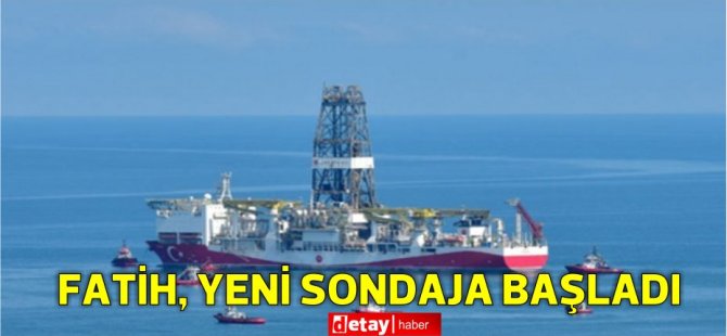 TC Enerji ve Tabii Kaynaklar Bakanı Dönmez duyurdu: Fatih, yeni sondaja başladı