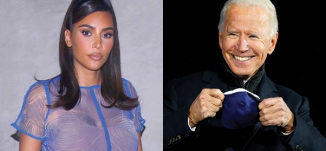 Biden, Kim Kardashian’dan teşekkürü kaptı