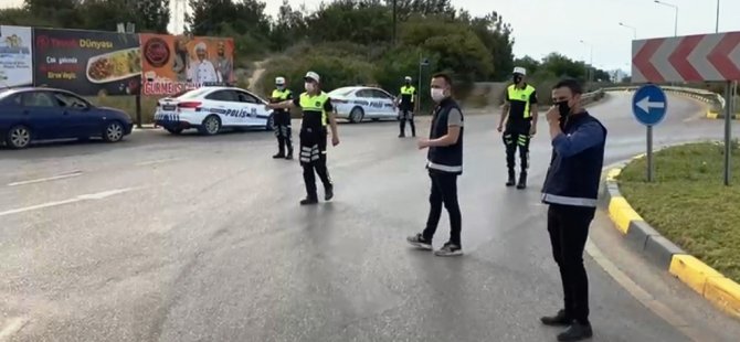 Polisin denetimleri devam ediyor