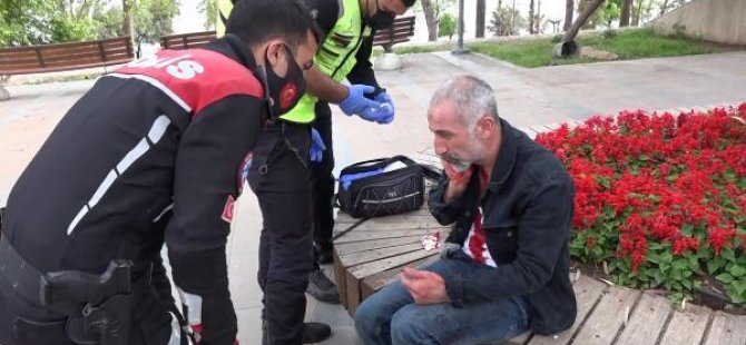 Polis arama yapmak isteyince boğazını kesti...Üzerinden suikast kalemi çıktı