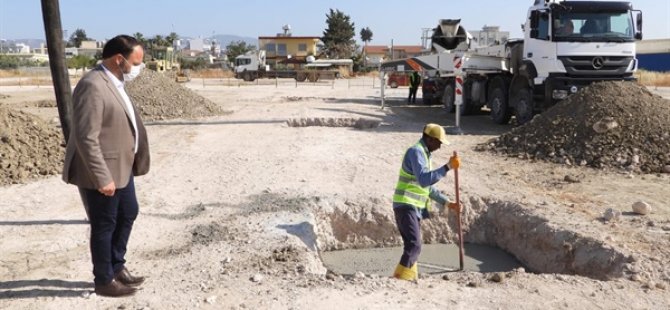 Kapalı pazar yeri ve Terminal alanı’nın temeli atıldı…