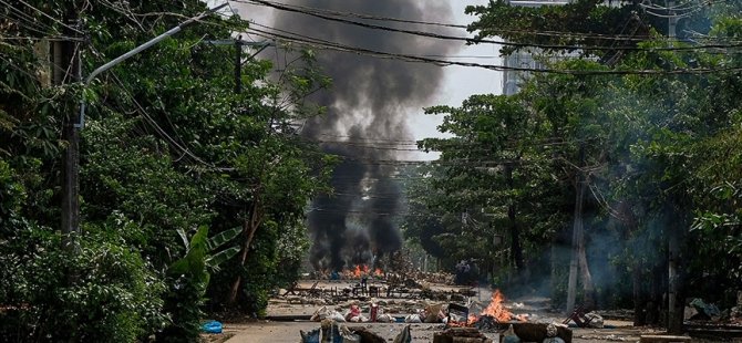 Myanmar'ın Chin eyaletinde darbe karşıtı etnik silahlı grup, ordu ile çatıştı: 10 ölü