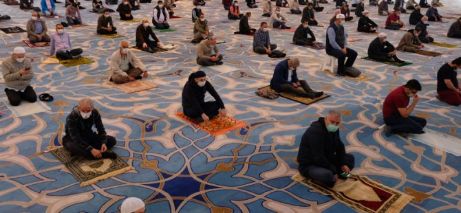 Türkiye Diyanet İşleri Başkanı Erbaş: Kapanma günlerinde camilerde cemaatle namaz kılınacak