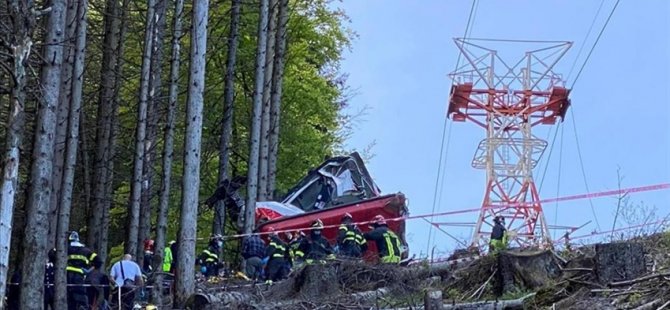 İtalya'daki Teleferik Kazasında Ölenlerin Sayısı 14'e Yükseldi