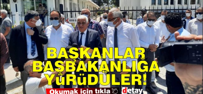 Belediye Başkanları Başbakanlığa yürüdü!