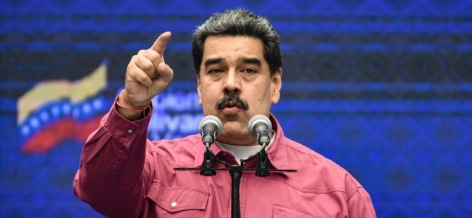 Venezuela Devlet Başkanı Maduro, Kolombiya'daki gösteriler nedeniyle uluslararası toplumu eleştirdi