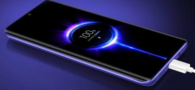 Xiaomi süper hızlı HyperCharge: 8 dakikada yüzde 100 şarj