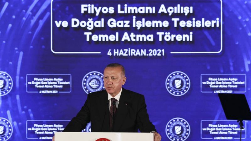 Erdoğan, 135 milyar metreküplük yeni bir doğal gaz keşfi yapıldığını duyurdu: