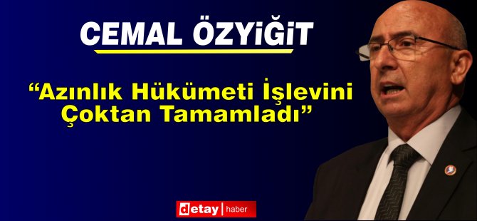 Özyiğit: “Gelinen Aşamada Erken Seçim Kaçınılmaz”