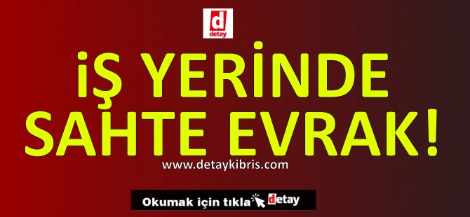 Resmi Evrak Sahteleme