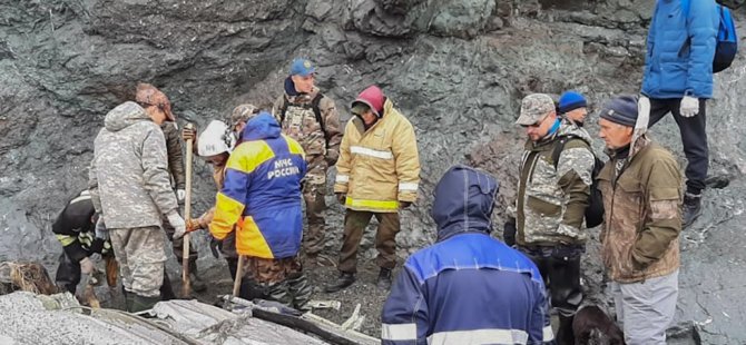 Rusya'da Düşen Uçaktan 19 Kişinin Cesedi Çıkarıldı