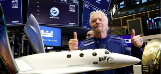 Richard Branson Uzaya Giden İlk Milyarder Oldu