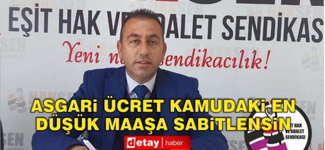 Büyükoğlu: “Asgari Ücret Kamudaki En Düşük Maaşa Sabitlenmeden, Asgari Ücretlinin Çilesi Bitmez”